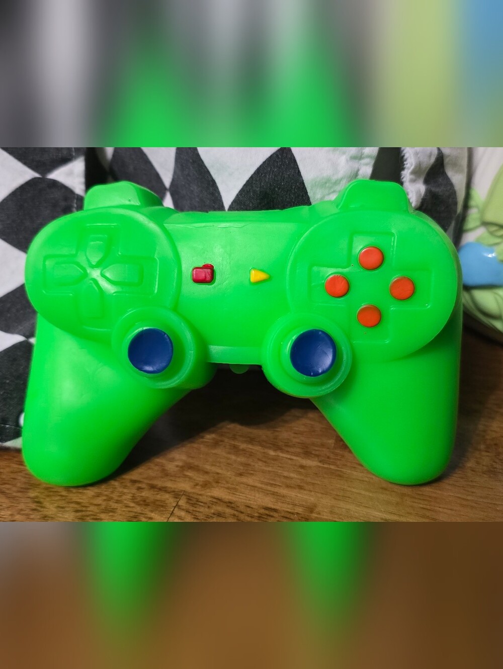 Jumbo Green Game Controller Squishy Toy